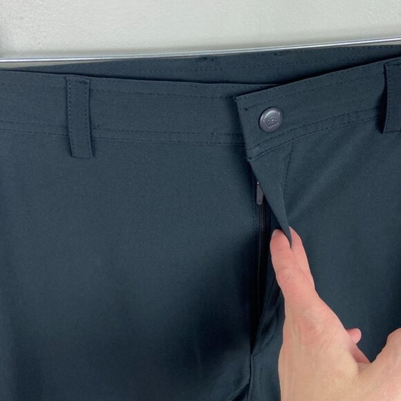 NEW Mack Weldon Radius Flex Pants True BlacK Size Large Technical Casual Lounge - Picture 14 of 14